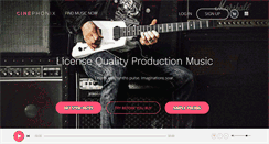 Desktop Screenshot of cinephonix.com